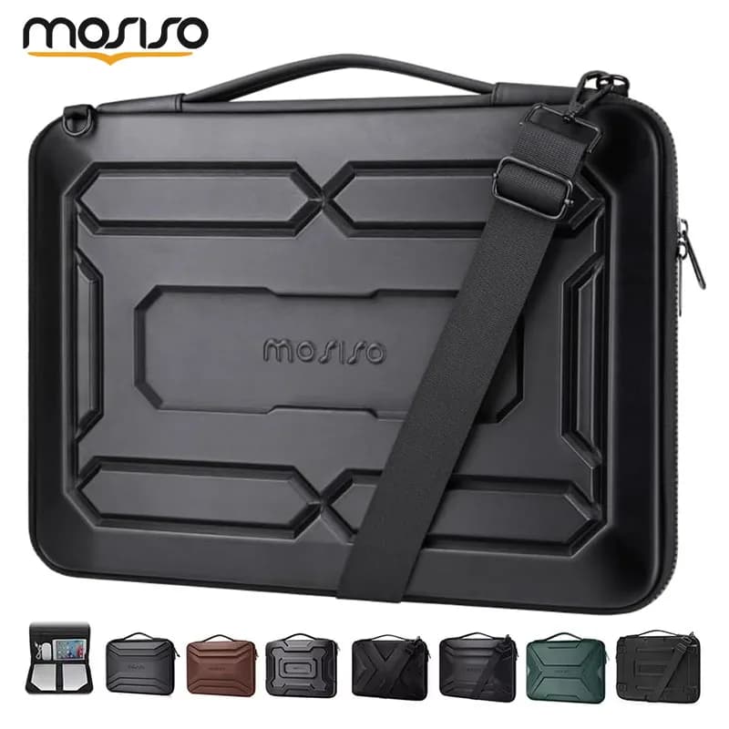 Borsa a tracolla impermeabile per laptop per MacBook Air Pro 13 14 15 16 pollici M1 M2 M3 M4 M5 HP Dell Lenovo Asus Notebook Custodia in EVA