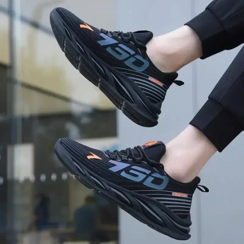 Men's Casual Shoes Read Anti-Odor Fabric Breathable, Mesh sneakers Comfortable and Versatile, Autumn Collection 2026