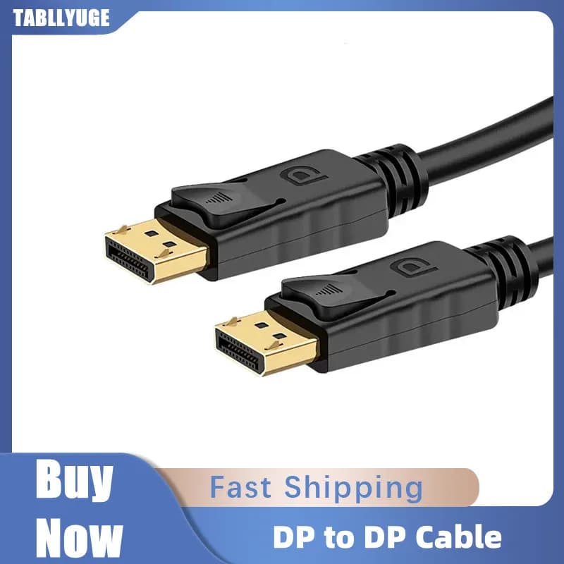 Cavo DP a DP Displayport Cavo audio video Adattatore porta display per telefono TV Box Laptop Videogioco Porta display cavo DP