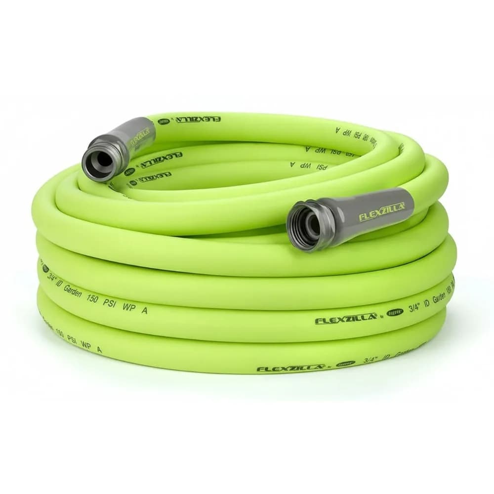 Light garden hose for all seasons of 3/4 inch x 50 feet, flexible, durable, without losses for easy irrigation in the garden