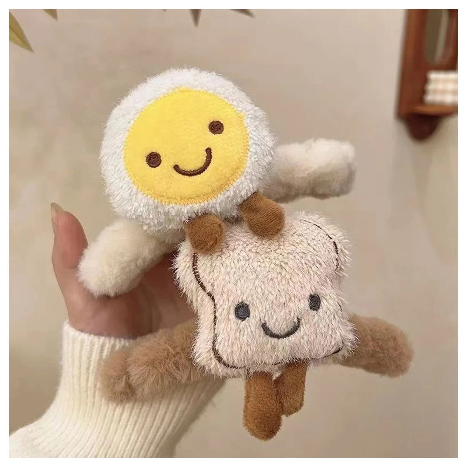 Grandi fermagli per capelli, graziosi e soffici, in peluche, per capelli, fermagli per mascelle, per donne e ragazze, capelli spessi e sottili