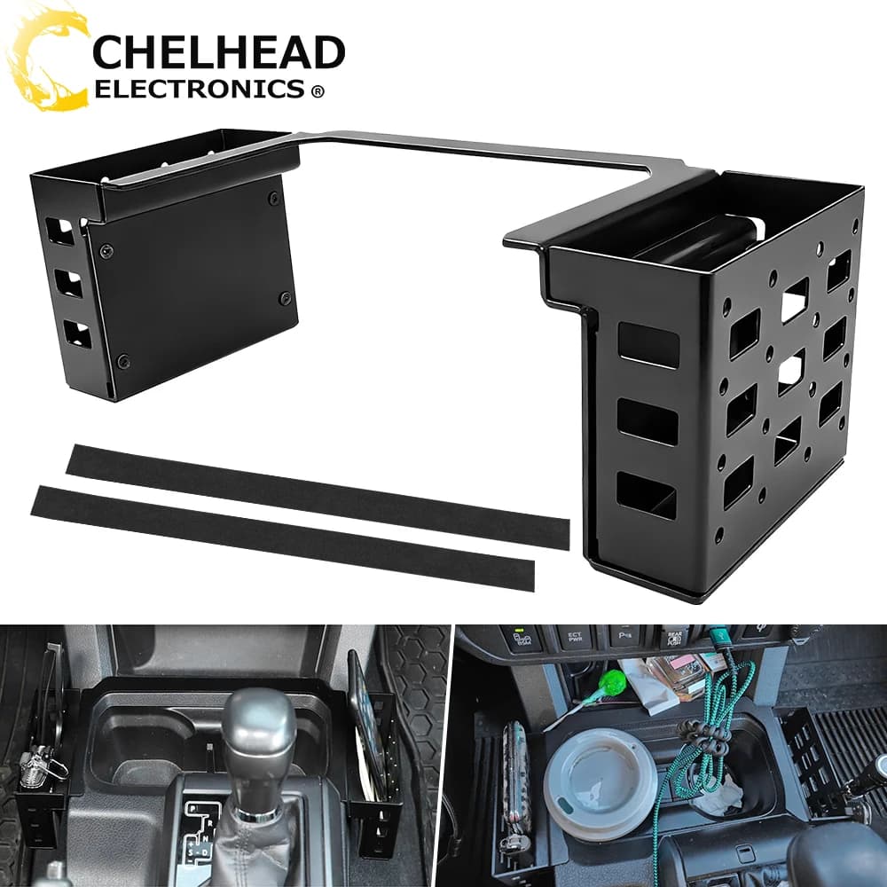 Shifter Storage Box for Toyota Tacoma 2016 2017 2018 2019 2020 2021 2022 2023 2024 Console Organizer Car Interior Accessories