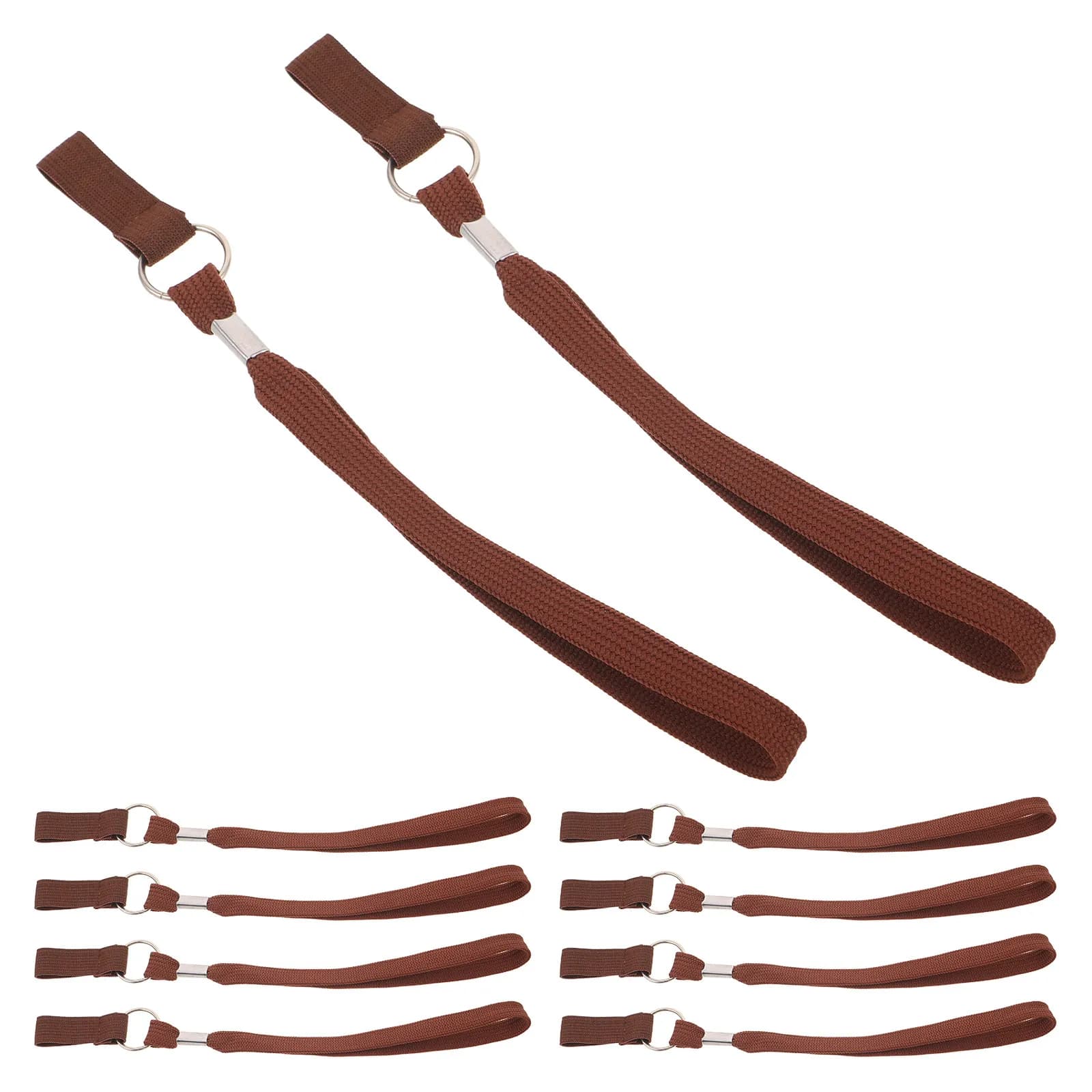 10Pcs Secure Cane Handle Wrist Straps for Seniors Adjustable Elastic Walking Stick Lanyard Outdoor Trekking Pole Strap