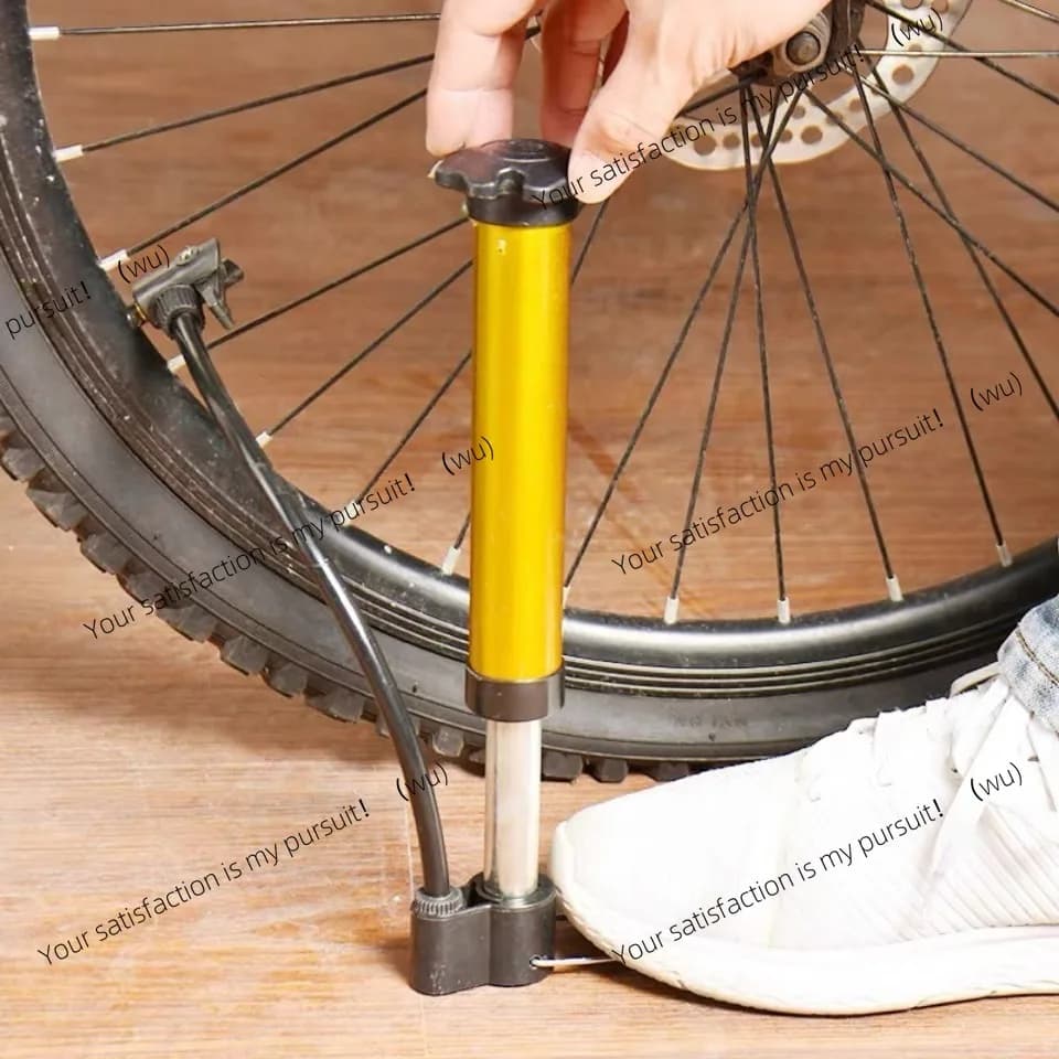 Mini pompa d'aria manuale portatile, mountain bike, basket, calcio, bici elettrica, piccola pompa d'aria ad alta pressione