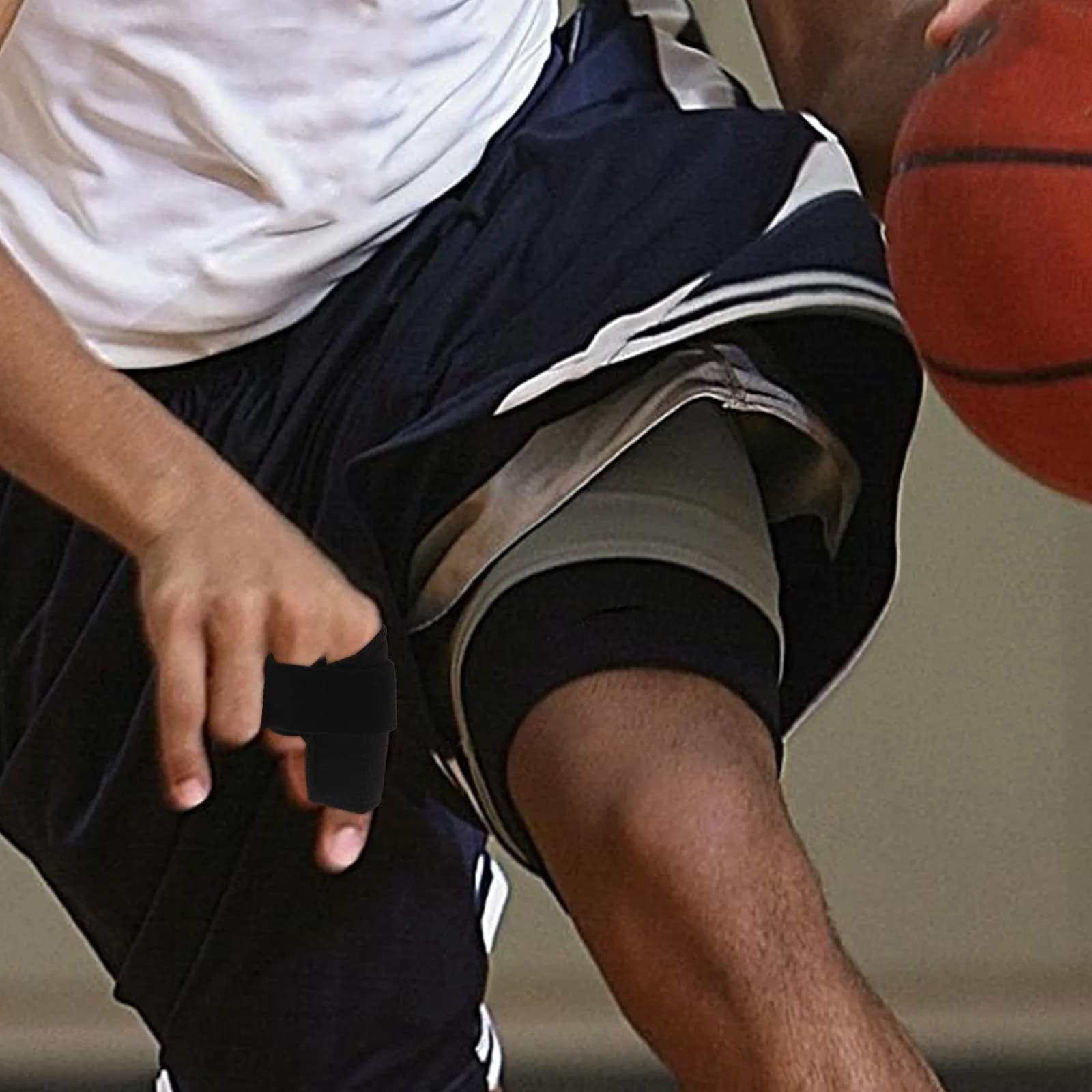 Fascia Protettiva Regolabile per Dita e Pollice, per Sport come Basket e Baseball