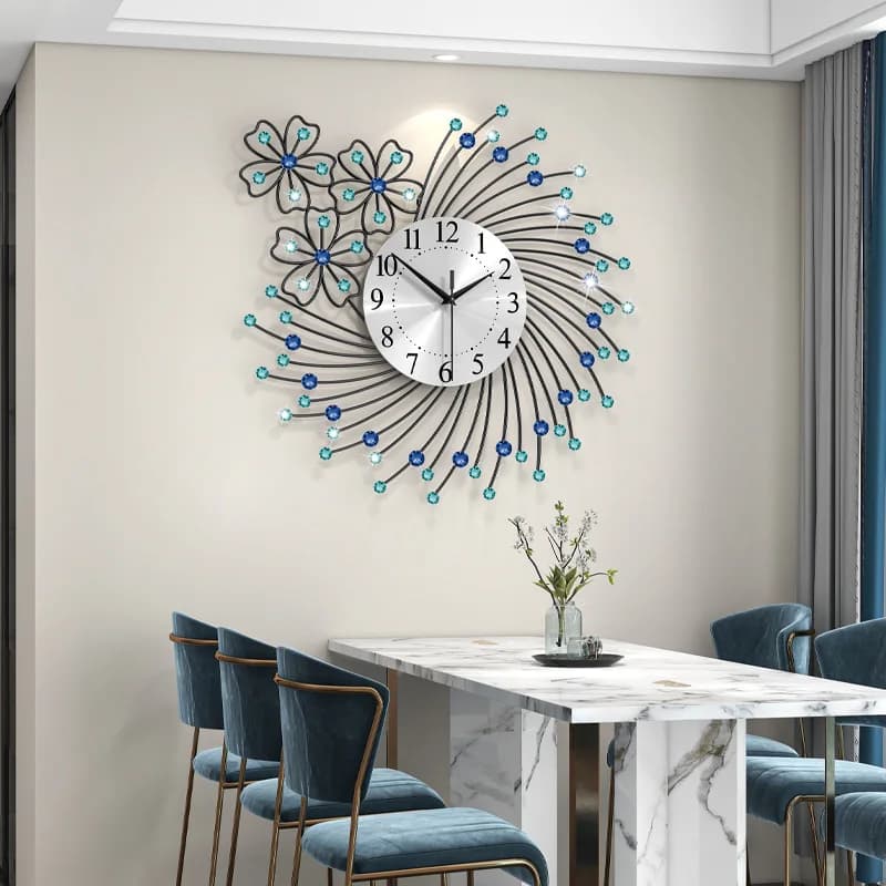 Orologio da Parete Digitale per Hotel, Orologi da Parete Creativi per Soggiorno, Decorazioni di Design, Orologi Moderni da Interni, Grande Orologio Silenzioso