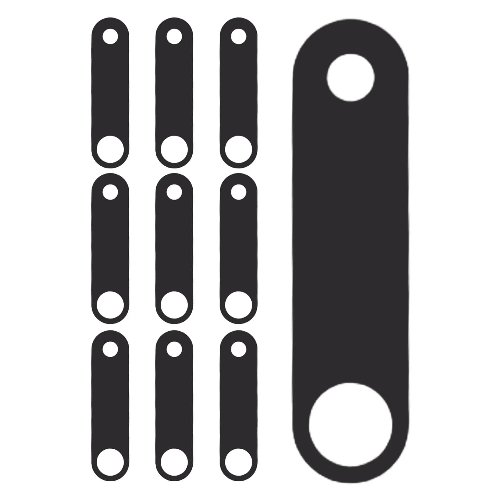 10 Pcs Lighter Fuel-saving Pad Fluid Rubber Gasket Insert Easy Install Drop-in Heat Resistant for Anti-leak Seal Ring