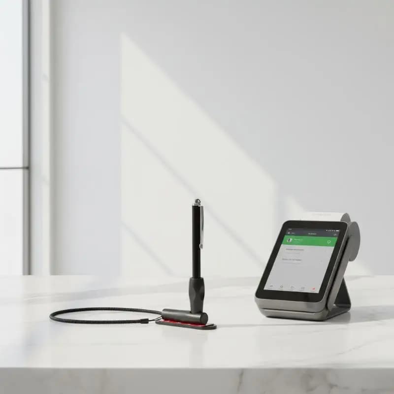 Penna Stilo per Schermi Touch di Telefoni e Tablet, 2 in 1 con Supporto, Matita Digitale per Disegno e Scrittura, per Dispositivi IP e Studenti
