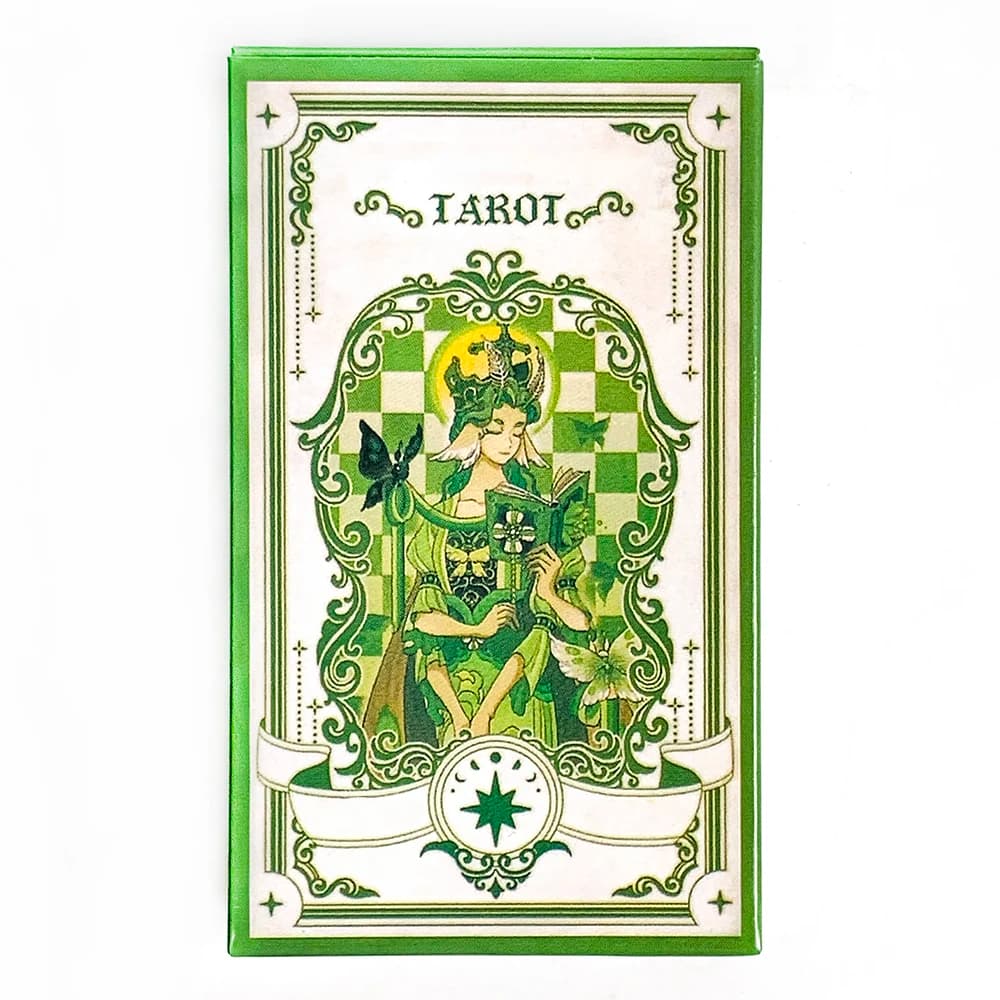 NUOVE Carte dei Tarocchi 78 Pezzi Versione Inglese, Mazzo per Divinazione con Illustrazioni Mistiche, Durevole e Portatile, Perfetto per la Guida Spirituale
