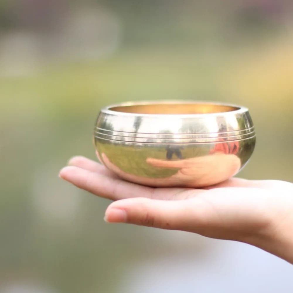 Handmade Nepalese Singing Bowl Percussion Instruments Copper Sound Singing Bowls Yoga Meditation Spiritual Musical Instruments