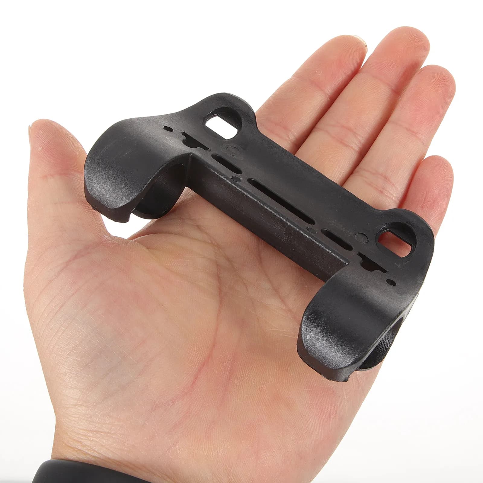 Supporto Universale per Pompa Bici, Materiale Stabile, Leggero, Clip per Pompa Bici Fissabile al Telaio, Fascetta per Cavo, Supporto Gonfiatore Bici, Ciclismo