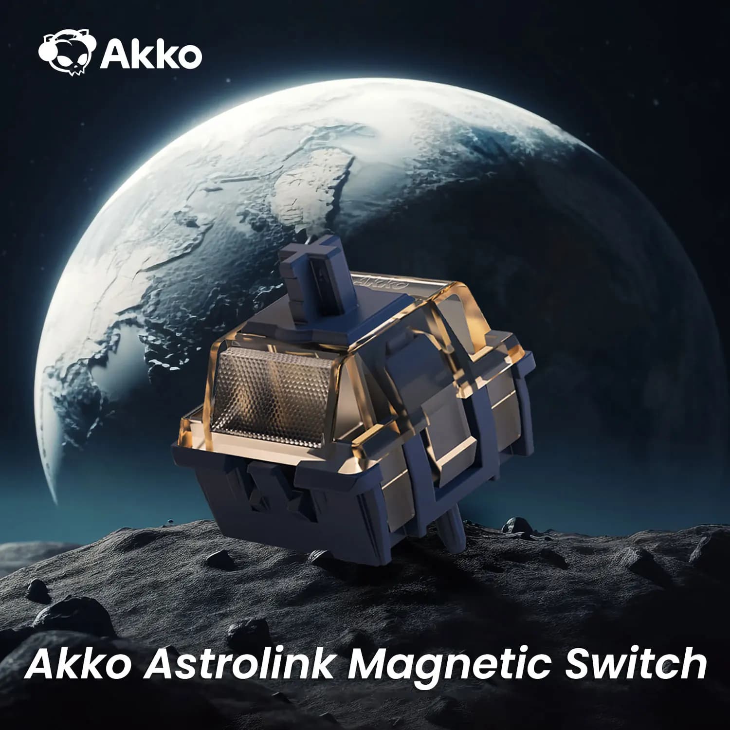 Akko Astrolink Interruttore magnetico Interruttore lineare 36gf ad alta precisione pre lubrificato per tastiera meccanica magnetica personalizzata con sensore Hall