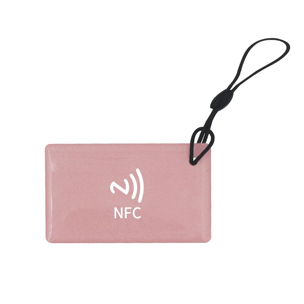 6 pz Rettangolare 13.56 MHz IS014443A 504 Byte NFC Ntag215 ResinTag Epossidico Ntag 215 Smart Card Etichetta Per Tutti I Telefoni abilitati NFC