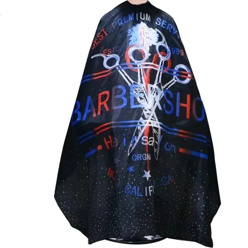 1 pz Mantella da barbiere Mantella da parrucchiere impermeabile Abito da taglio di capelli Panno per lo styling dei capelli