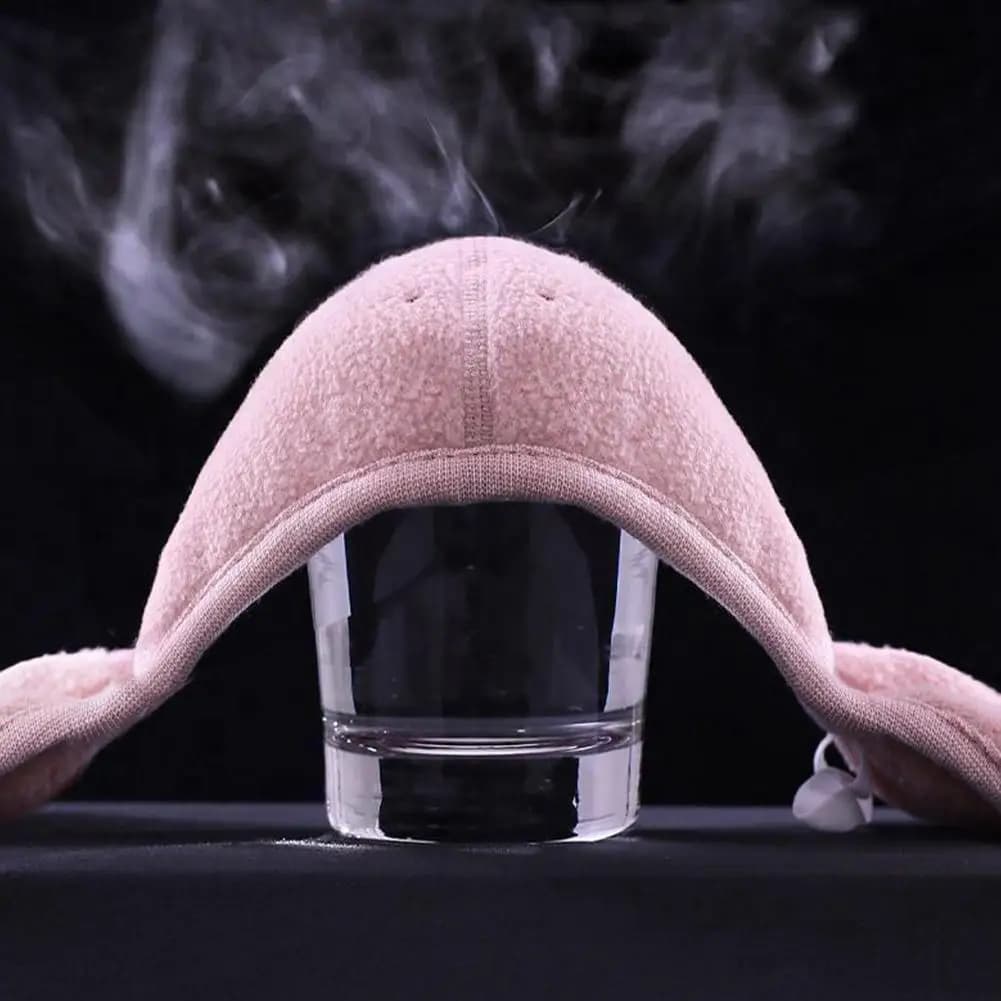 NEW Winter Fleece Earmuffs with Windproof Mouth Cover Unisex Warm Ear Warmer Breathable Face Mask for Outdoor Activities