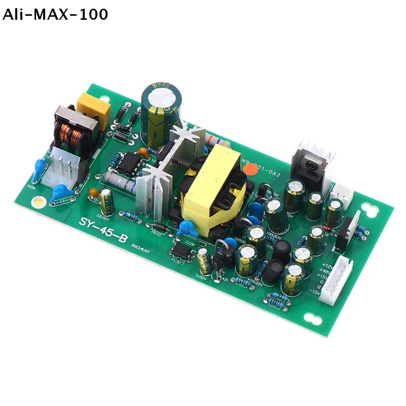【Sv】【Yg16】AC110-220V 45W Scheda di Alimentazione Universale per Mixer con Tensione di Uscita +12V, -15V, +15V, +48V, Scheda di Alimentazione Digitale