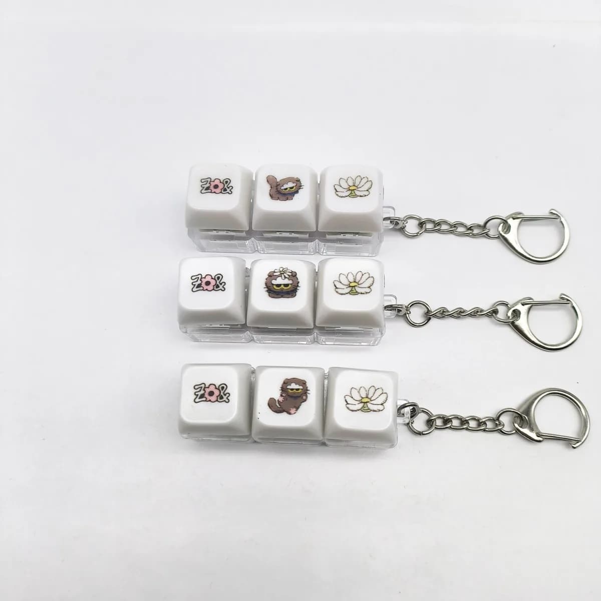 K-pop group ZOA sensory stress-relieving toy, pressing device keychain pendant, fan group purchase gift shines brightly 2026