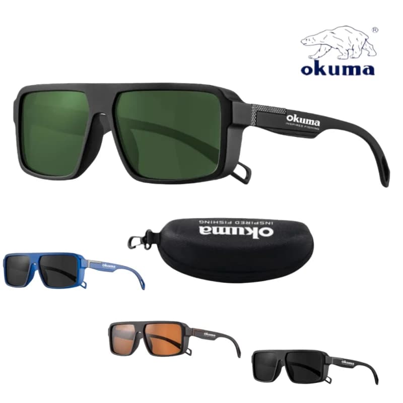 OKUMA5597 Men's Polarized Sunglasses UV400 Outdoor Sports Fishing Hiking Driving Sunscreen Fashion Eyewear