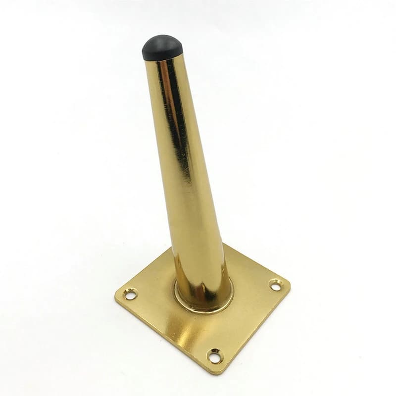 Gambe per mobili in metallo da 4 pezzi Piedini per divani Gambe per tavoli Gambe in metallo per divani Armadi Tavoli Piedini per letto
