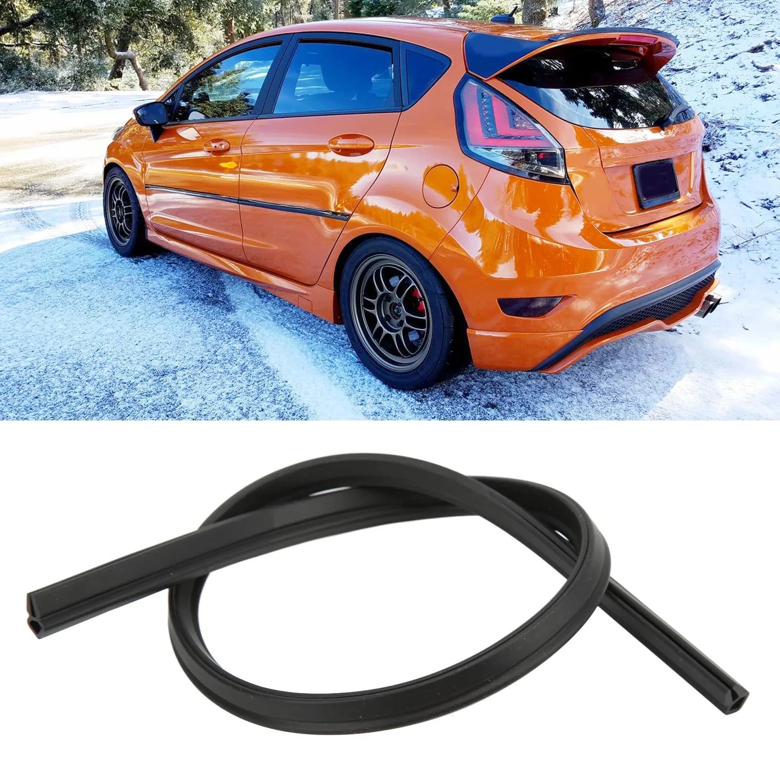 Anti-dust seal for rear light reduction noise reduction rear light lamp replacement for Fiesta MK6 Mk7 O/S