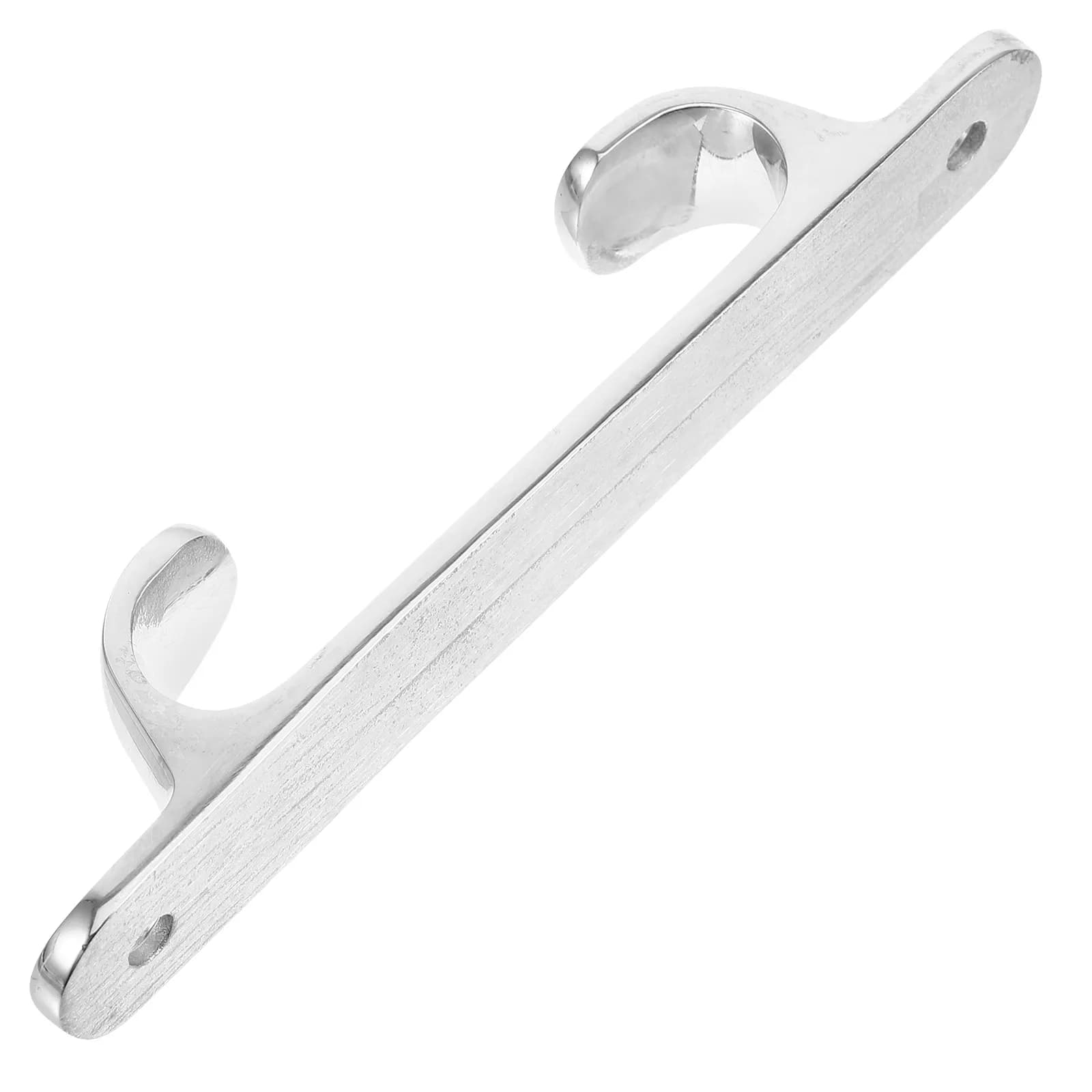 Stainless Steel Boat Cleat Marine Rope Cleat for Yacht Dock Kayak Flag Pole Trailer Tarp Cabinet Handle Towel Hook Rope Fixing