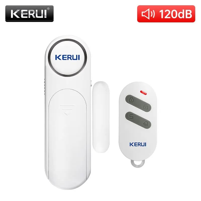 KERUI Wireless Door Windows Sensor Alarm 300ft 120dB antifurto Smart Remote Control per bambini Cabinet Safety Home Security