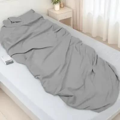 Copertura Traspirante per Lettino da Massaggio, Lenzuolo Professionale Lavabile in Cotone Lavorato a Maglia con Fori per Respirazione
