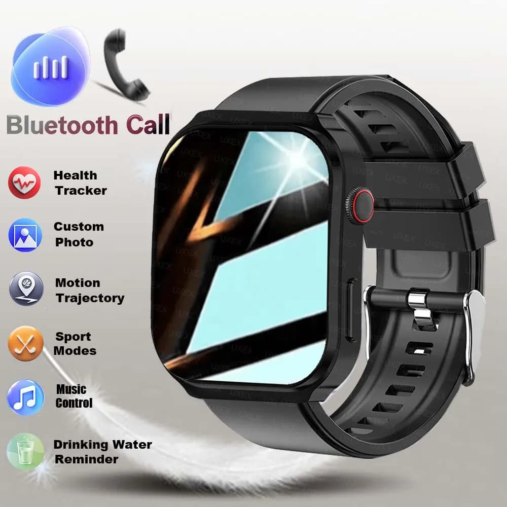 Smartwatch 2026 da Donna alla Moda con Schermo Touch Completo da 2.01", Tracker, Chiamate Bluetooth, Orologio Sportivo Multifunzione per Android e iOS