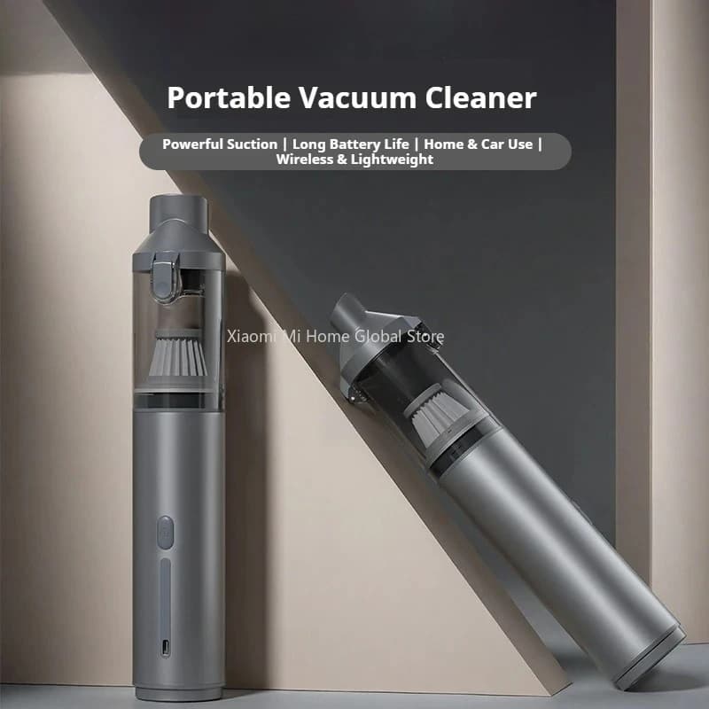 Aspirapolvere per auto 2 in 1, aspirapolvere portatile senza fili, mini soffiatore ad alta aspirazione, strumenti per la pulizia.