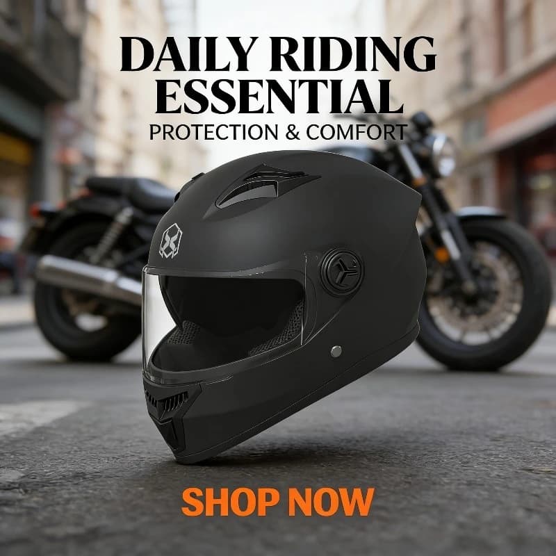 Integral Men's helmet Anti-fog with UV protection for All Seasons, for Moto and E-Bike