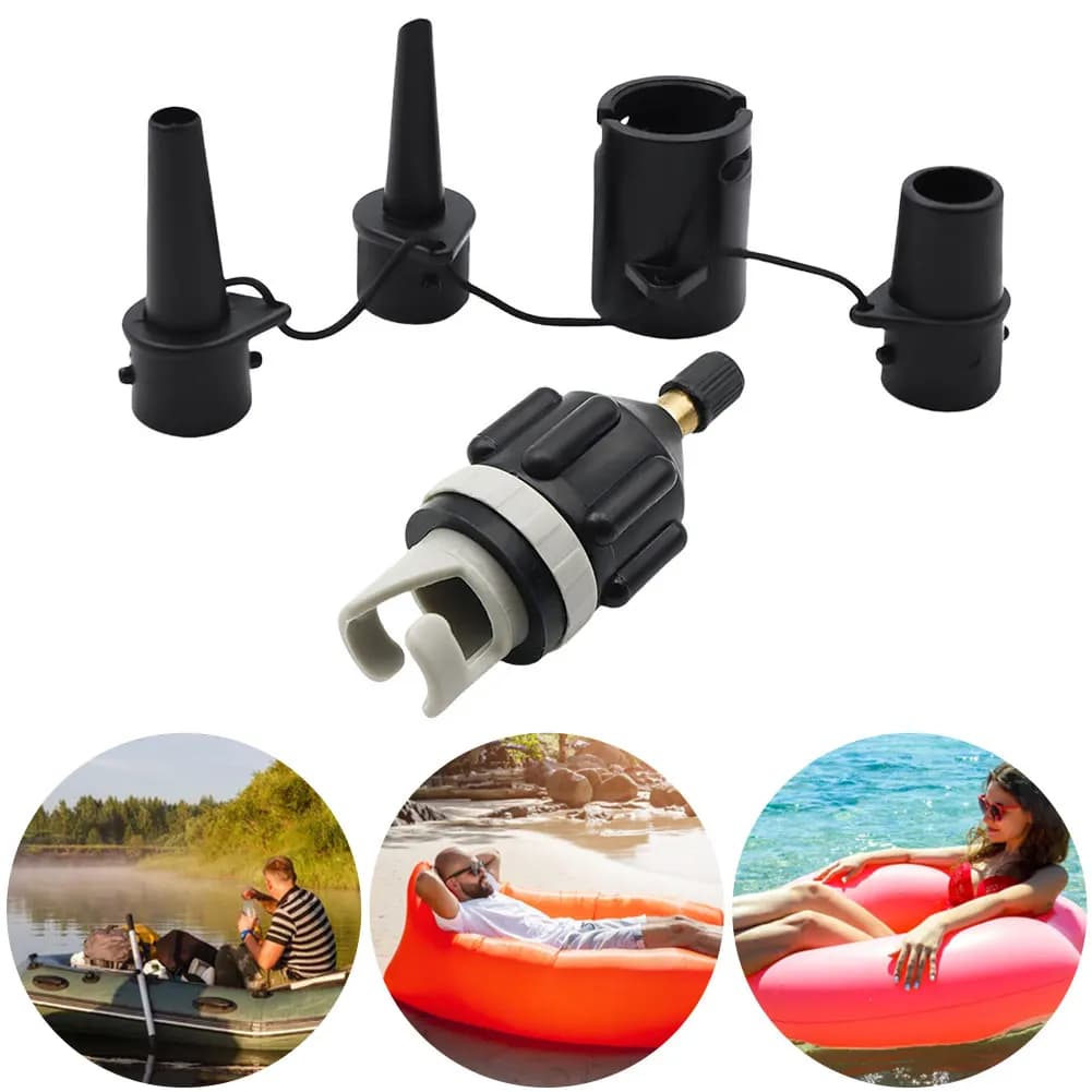 Adattatore per Valvola dell'Aria, Connettore per Pompa Gonfiabile per Kayak e SUP, Kit Adattatore per Pompa Gonfiabile