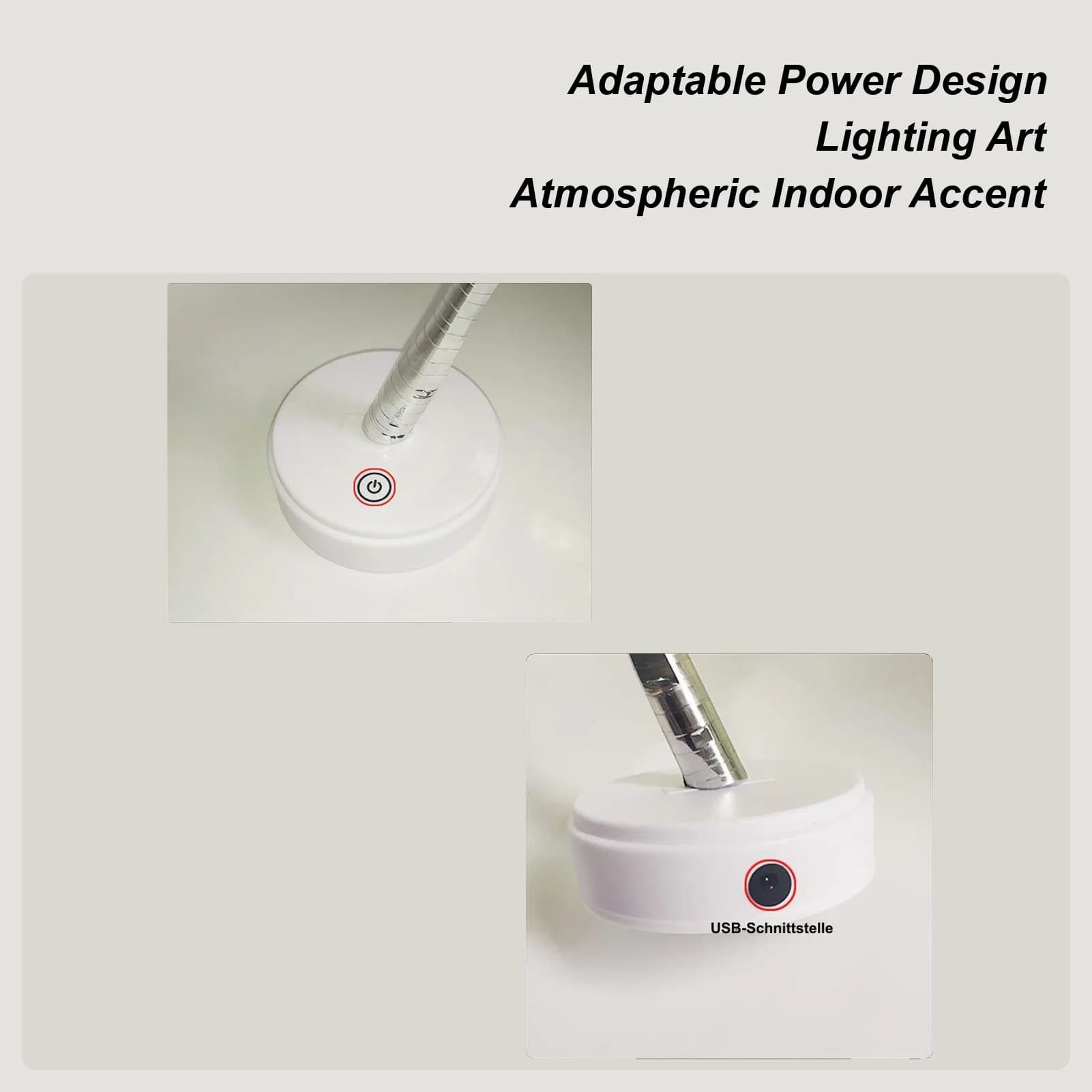 Lampada da fata da 20 pollici flessibile multimodale flessibile lampada da notte albero bonsai per casa ufficio appartamento studio camera da letto soggiorno