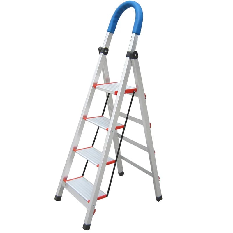 Scala in lega di alluminio scala domestica pieghevole telescopica arrampicata scala mobile portatile scale interne ispessite backgammon