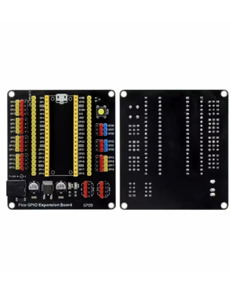 Raspberry Pi Pico Expansion Board GPIO Breakout Extension Adapter Onboard Male and Female Pins for Pico