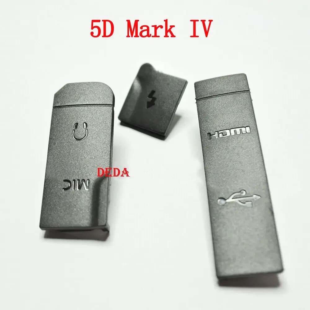 New for Canon 5D Mark IV Camera USB/HDMI DC IN/VIDEO OUT Rubber Door Bottom Cover Camera Replacement Parts