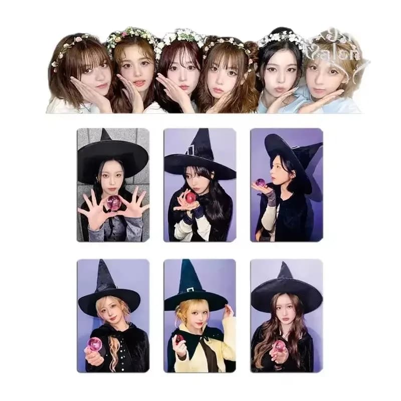 6Pcs/Set Idol NMIXX New Album Blue Valentine Lomo Cards Special Bonus Card LILY HAEWON SULLYOON BAE JIWOO KYUJIN Fans Gifts