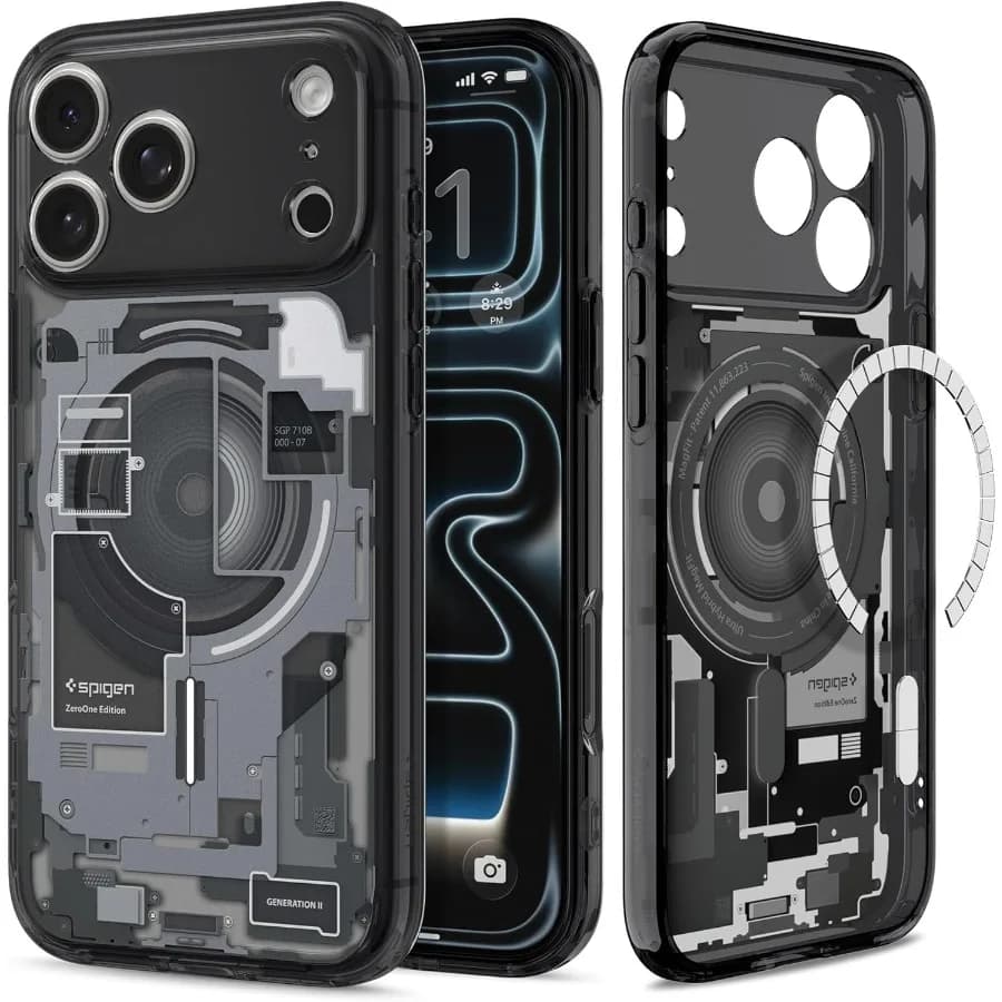 Custodia con stampa digitale diretta MagFit ultra ibrida per iPhone 17 Pro Max con design personalizzato e Magsafe compatibile con Magsafe