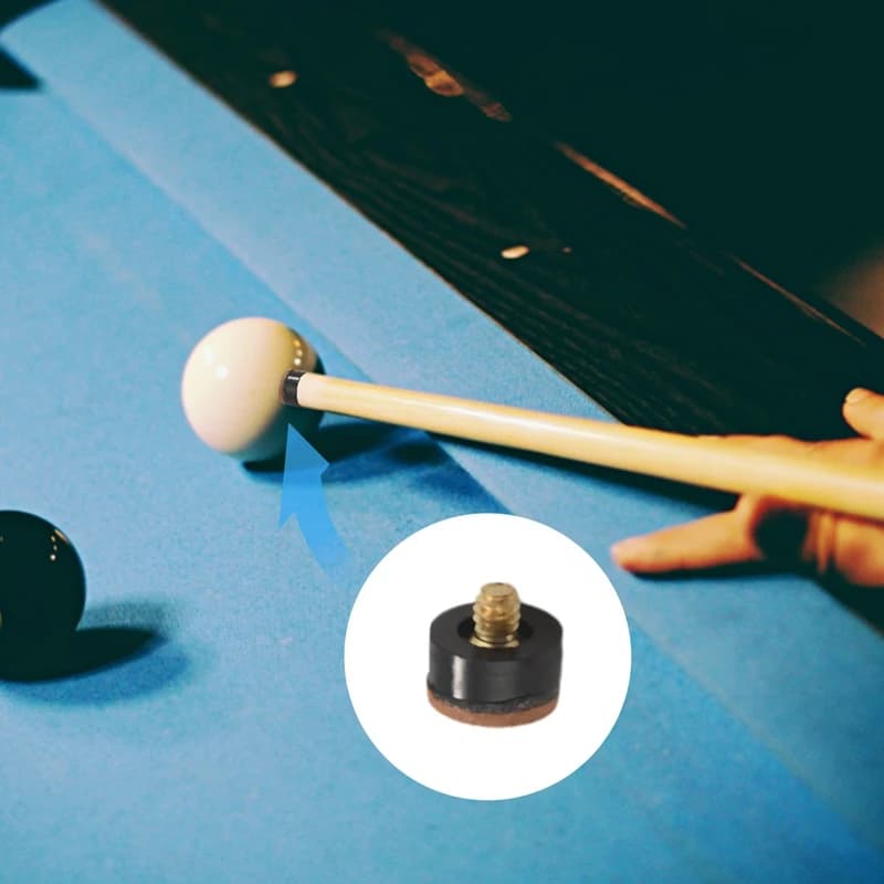 50 punte a vite per stecche da biliardo da 13 mm, punte per stecche da biliardo e snooker