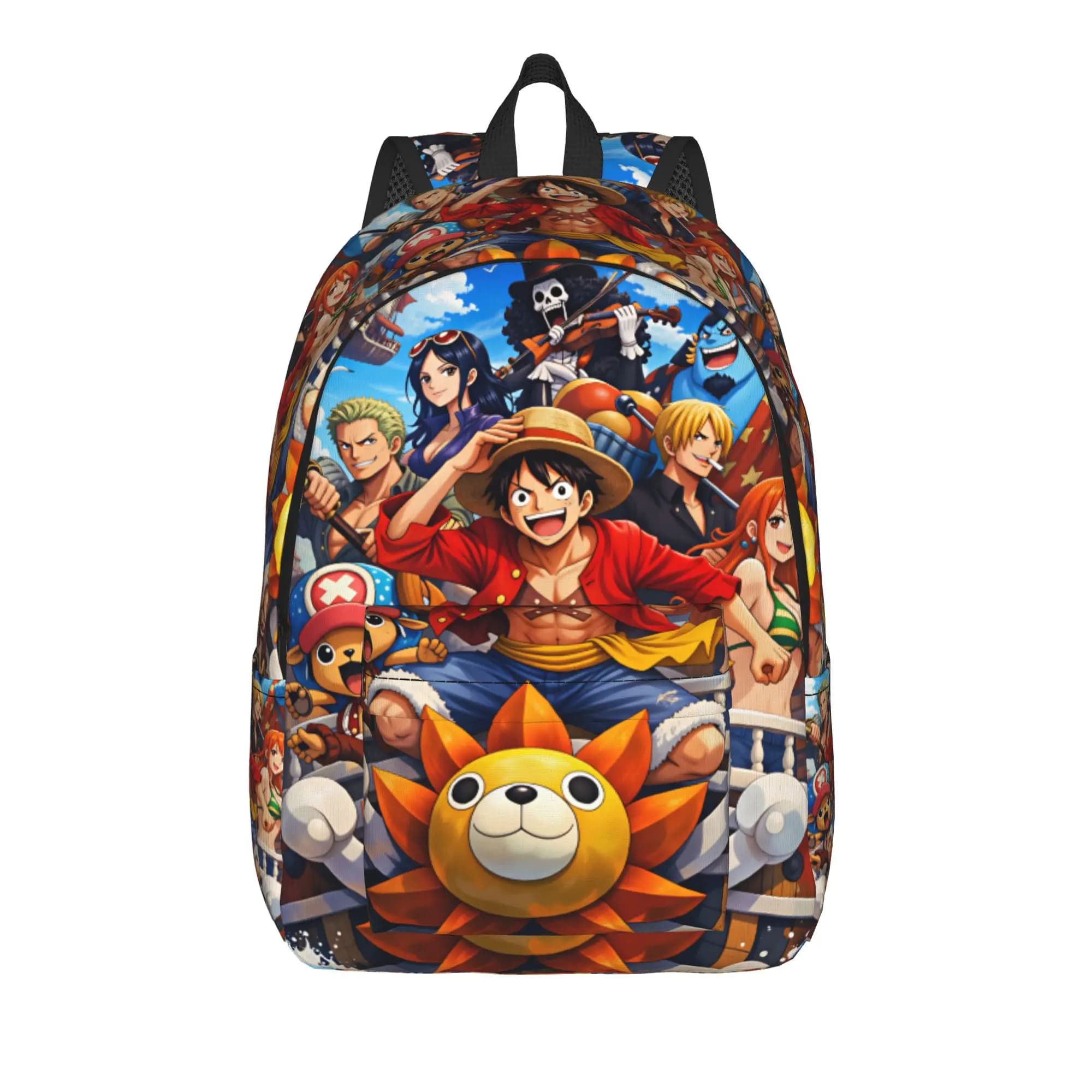 Ones Pieces Backpack Casual Backpacks Teen Daily Pattern High School Bags Custom Rucksack