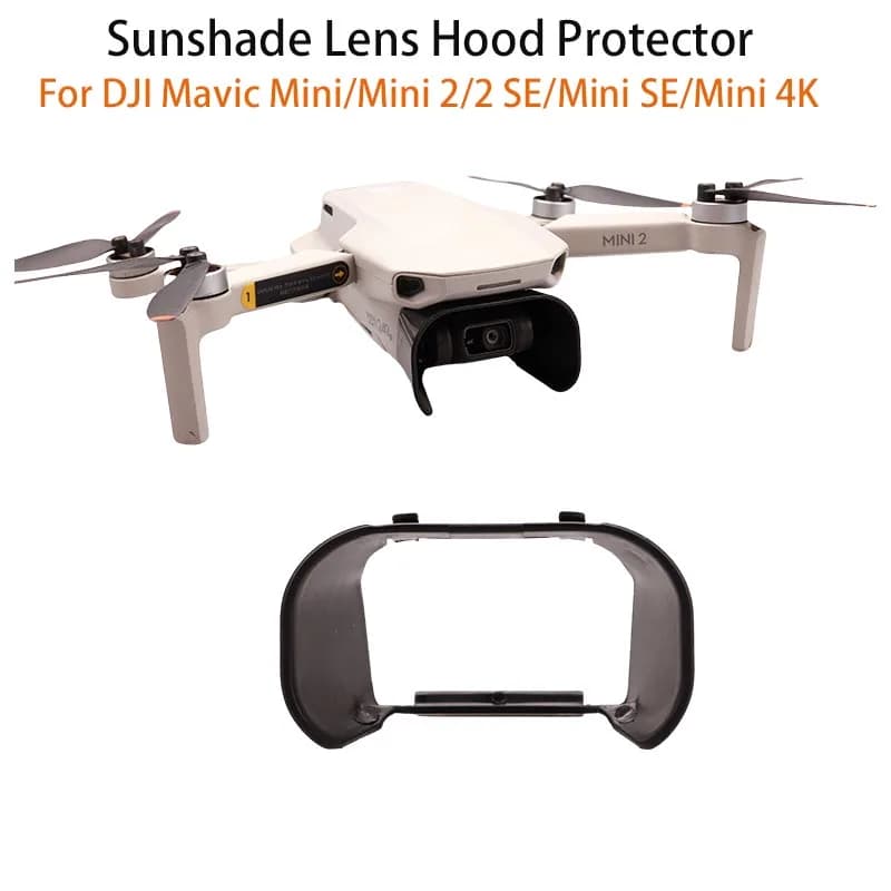 Paraluce per DJI Mini 2/Mini SE/Mini 2 SE/Mini 4K Antiriflesso Gimbal Protezione per fotocamera Parasole Copertura protettiva Accessori per droni