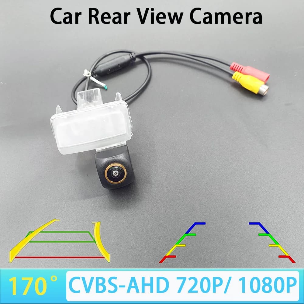 Telecamera posteriore per auto AHD 1080P per Peugeot 206 3/5 porte hatchback/206 CC/206 SW/206 SD 406 Break 1995-2004 Monitor di retromarcia per auto