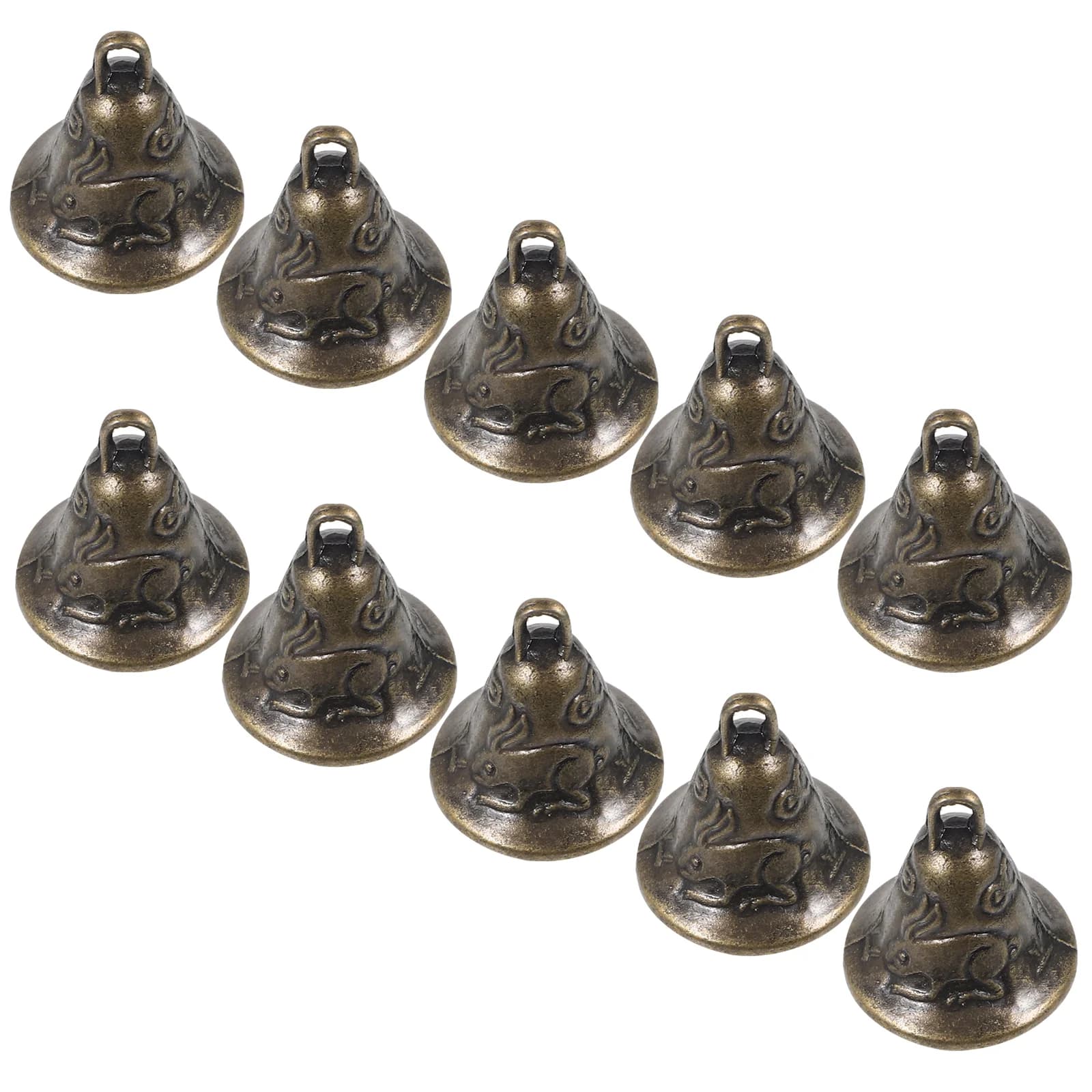 20 Pcs Bell Metal Bells Door Ornament Wind Tibetan Christams Hanger Wedding Decorations Alloy The Chime