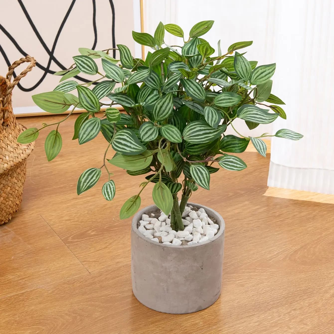 Artificial Plants Green Bonsai Home Holiday Decor Craft Wedding Bouquet Accessorie Office Table Ornament False Leaves Gift Vases