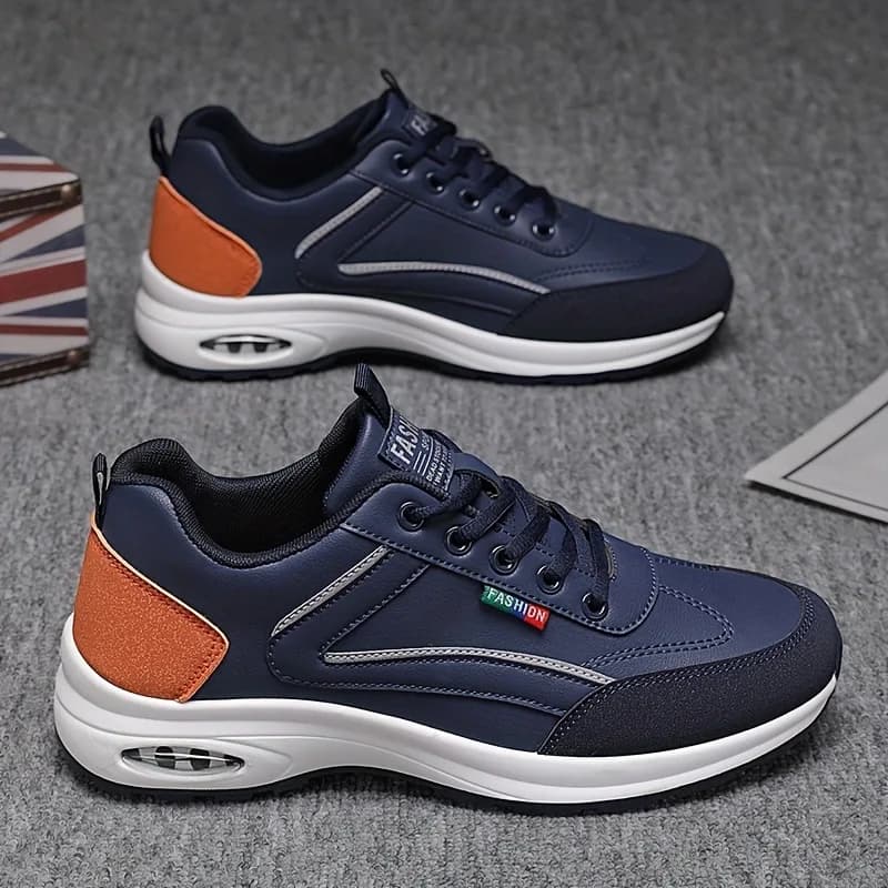 Scarpe sportive alla moda da uomo Sneakers leggere e traspiranti antiscivolo Abbigliamento da esterno Uomo Suole morbide per tutte le stagioni Calzature comode