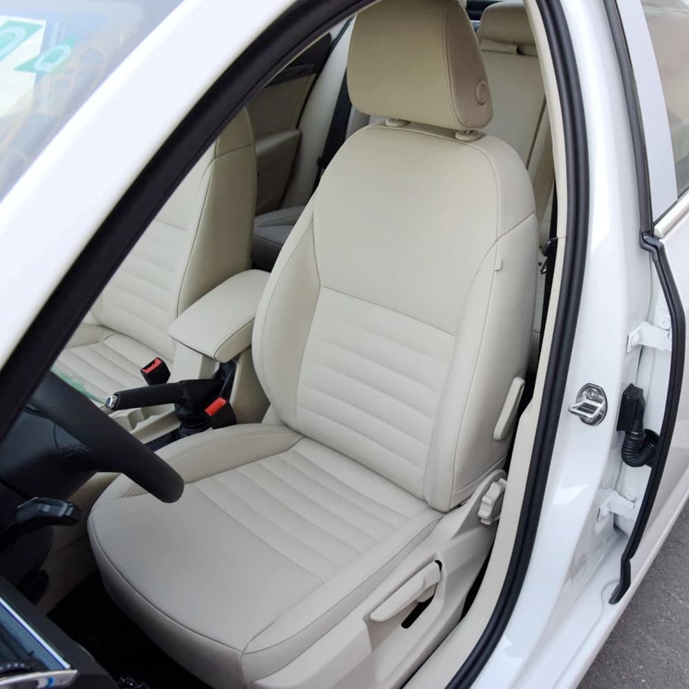 For Skoda Octavia 2013 2015 2016 2017 2018 2018 2019 eco-leather custom car covers Set complete Interior protection accessories