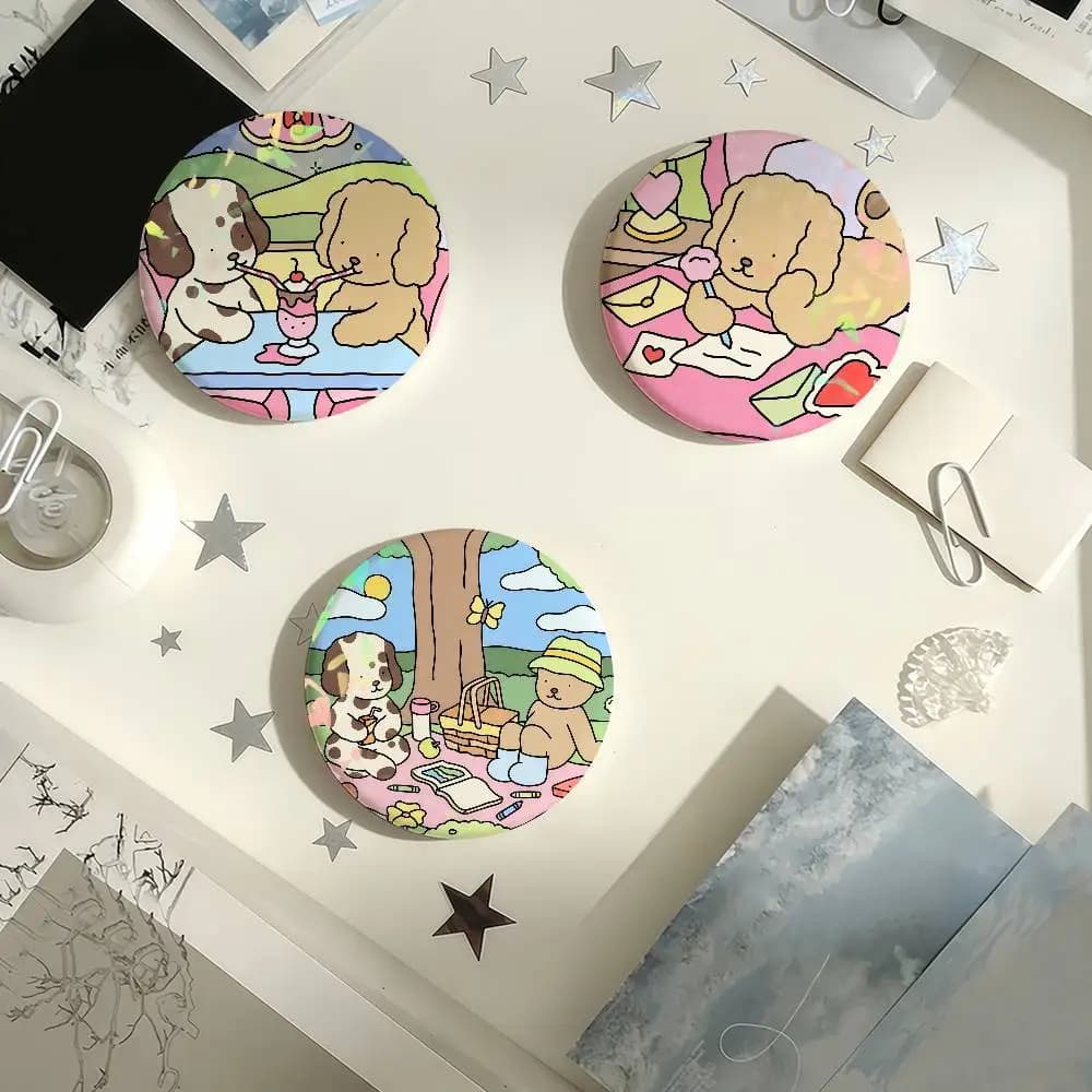 Spille Laser Kawaii B-Bobbie G-goods, Simpatiche Broche Fatte a Mano per Zaini, Regali, Decorazioni per Borse, Collezione per Fan