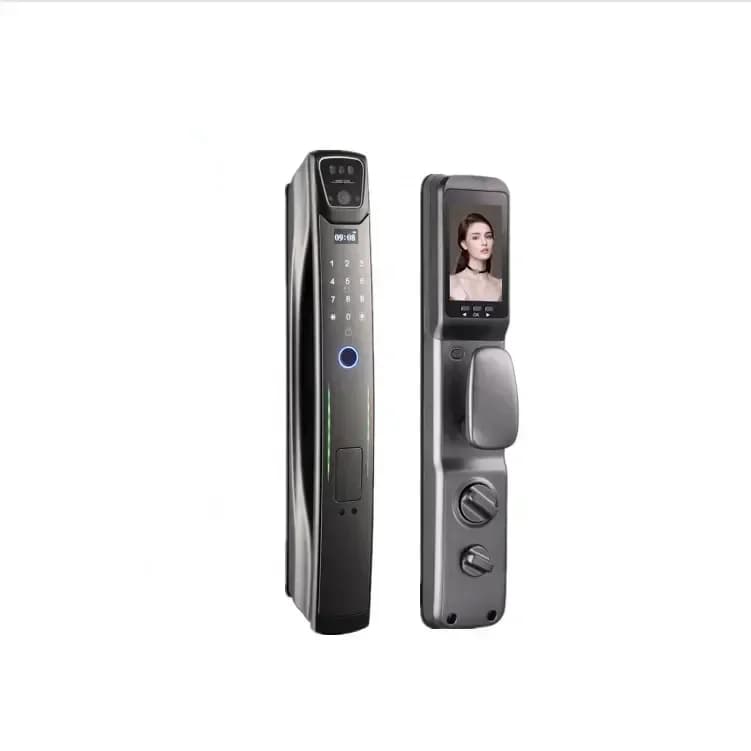 Chiave del telefono Wifi Sicurezza Telecamera domestica Video Stampa digitale Impronta digitale Cat Eye Porta intelligente elettronica per porte
