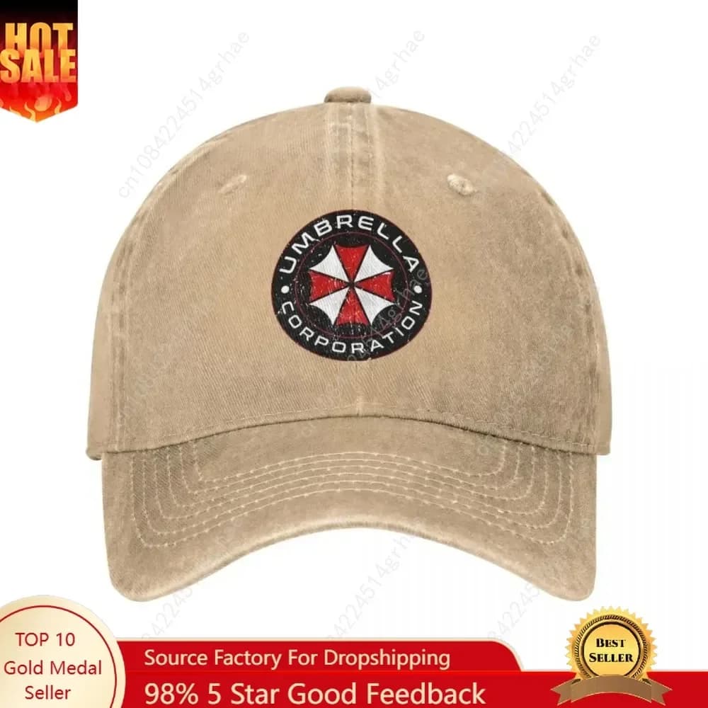 Game Umbrellas Corporations Logo Baseball Cap Residents Evils Unisex Teens Hip Hop Dad Hats Casual Tennis Skate Snapback Cap