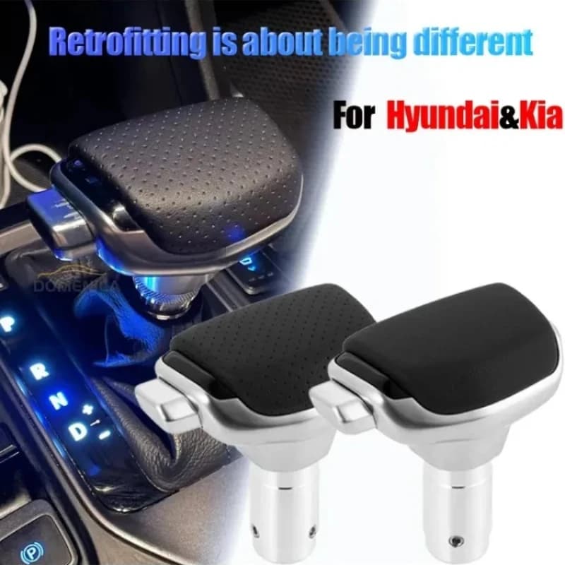 Carbon Fiber Texture Automatic Shift Knob Shifter Gear Stick for KIA Sportage 3 Sorento K5 K7 Soul 2 Ceed Optima Rio 2012-2015