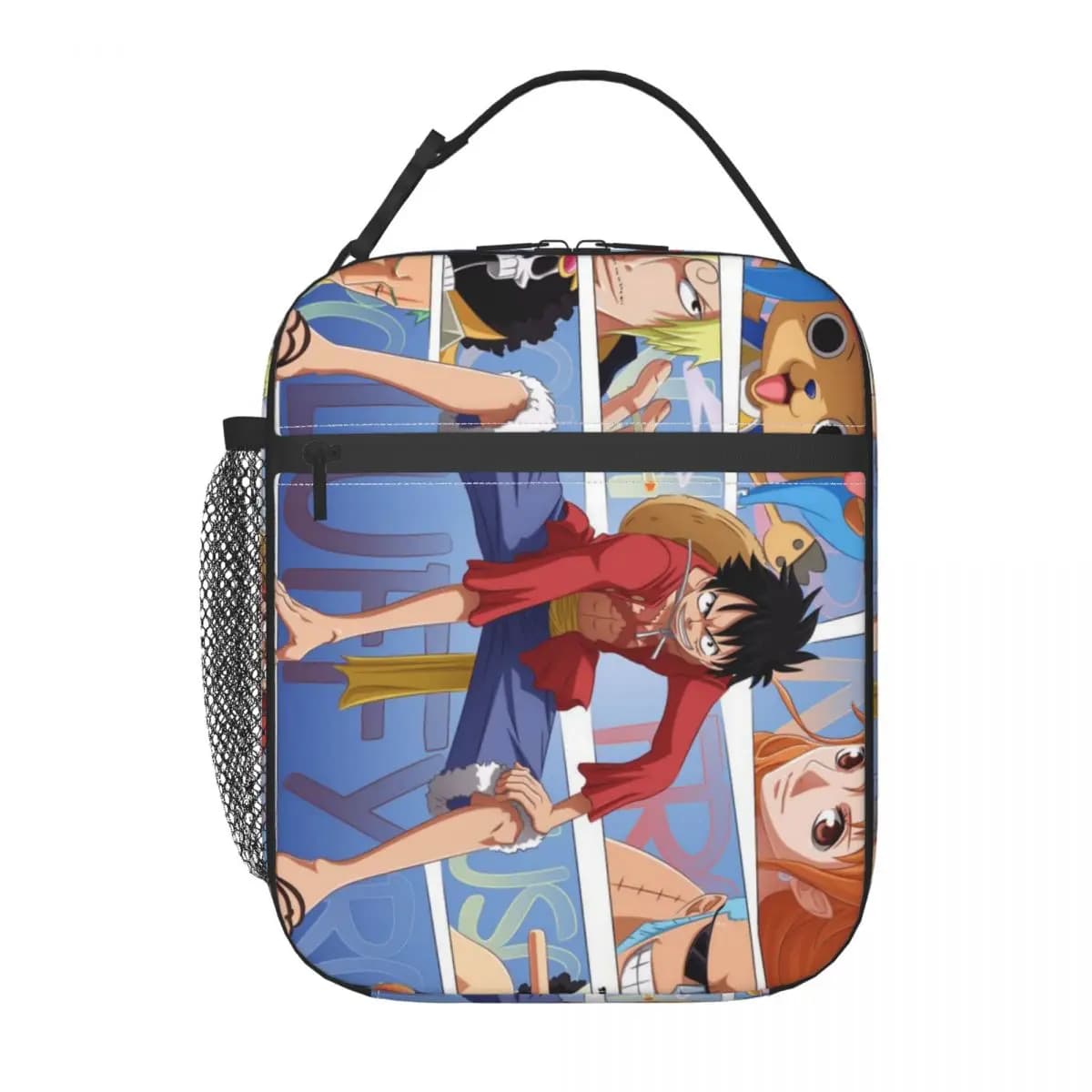 Borsa Termica Personalizzata Anime One Piece per Donne, Contenitore Termico per Alimenti, Borsa Pranzo per Lavoro, Scuola, Viaggio, Borsa Portatile